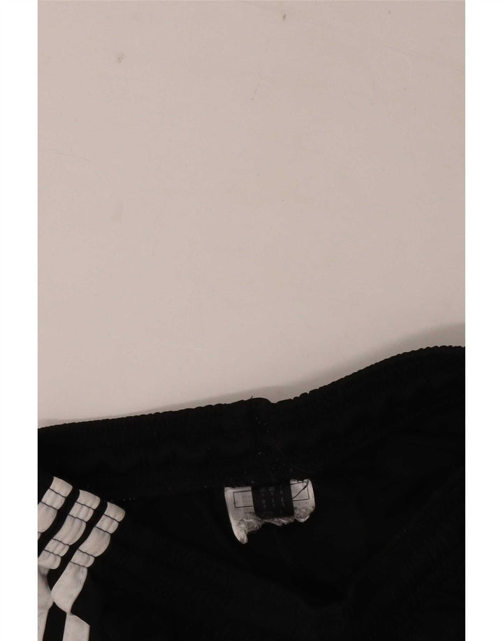 Shorts esportivos femininos Adidas UK 8 pequenos pretos
