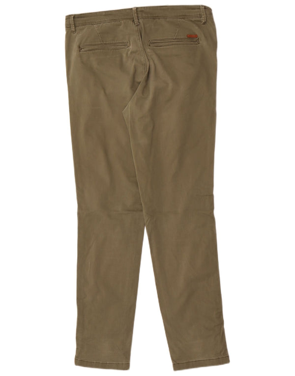 Calça masculina Jack & Jones Marco Slim Chino W32 L32 Algodão cáqui