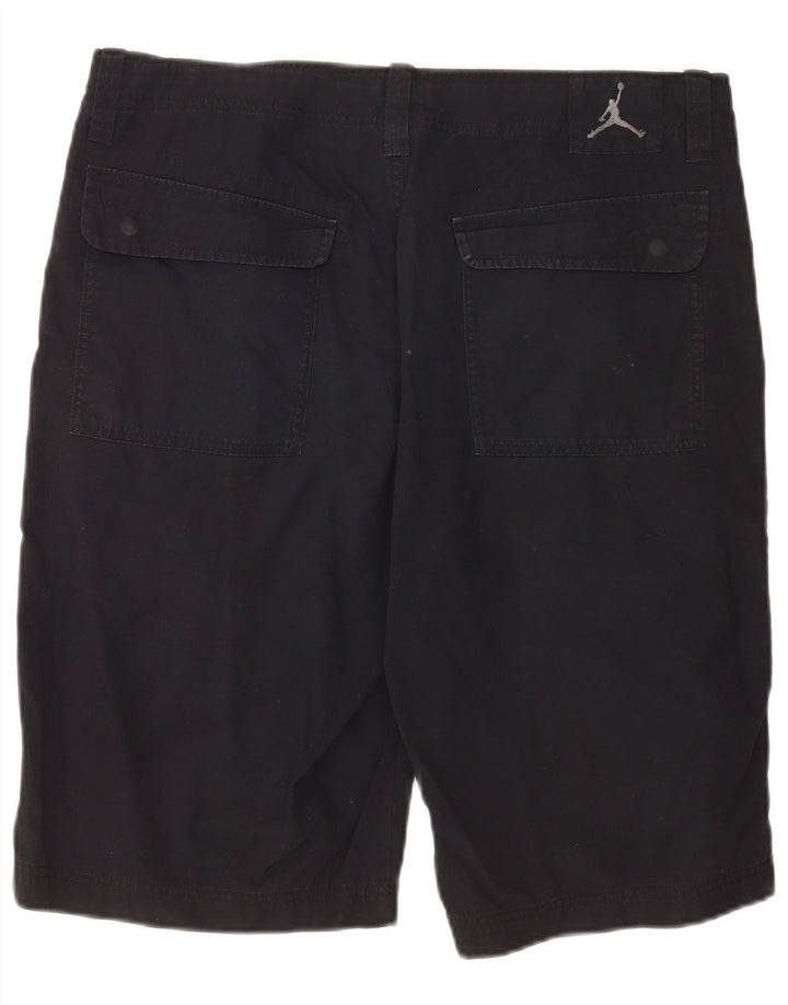 Bermuda masculina Jordan XL W34 algodão preto