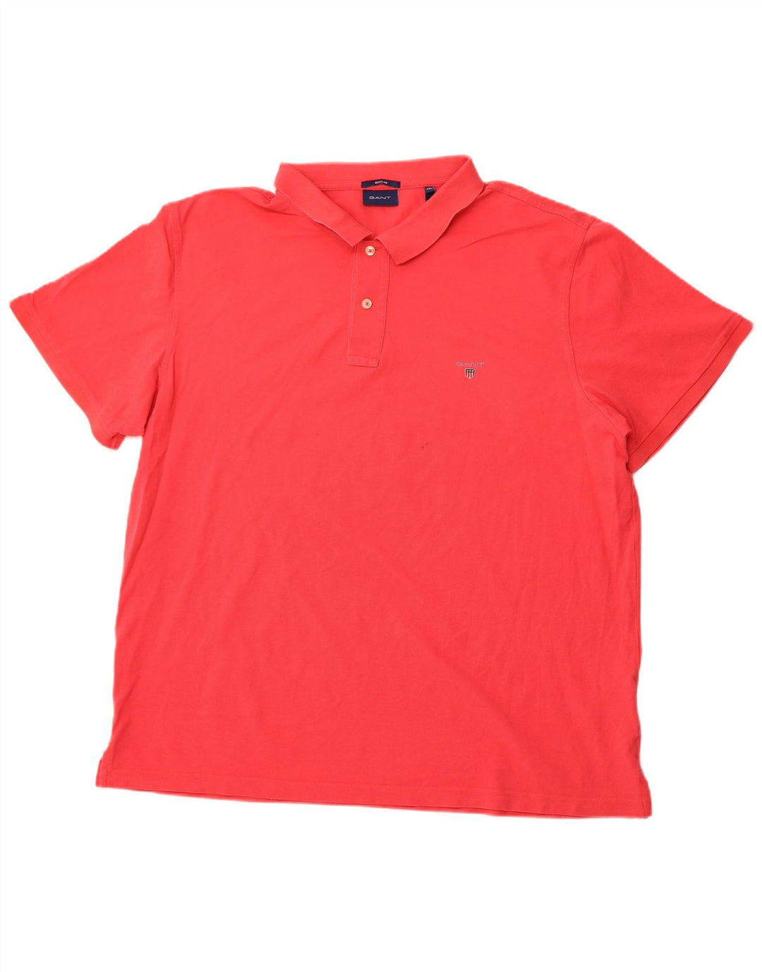 Camisa polo masculina regular GANT 4XL algodão vermelho
