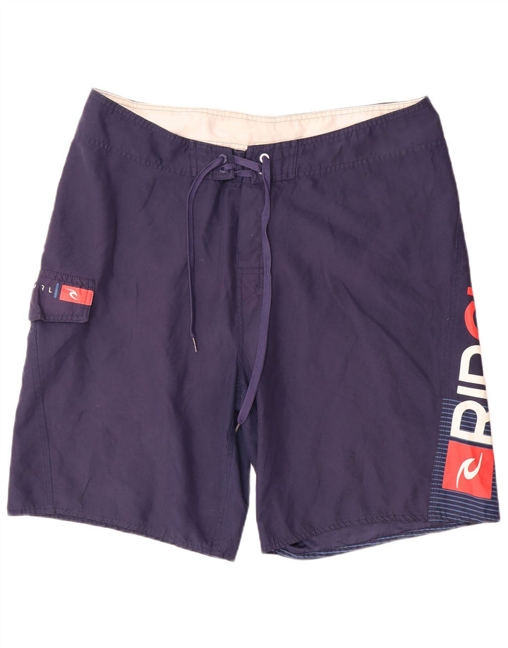 Shorts de natação masculino Rip Curl Graphic XL azul marinho poliéster