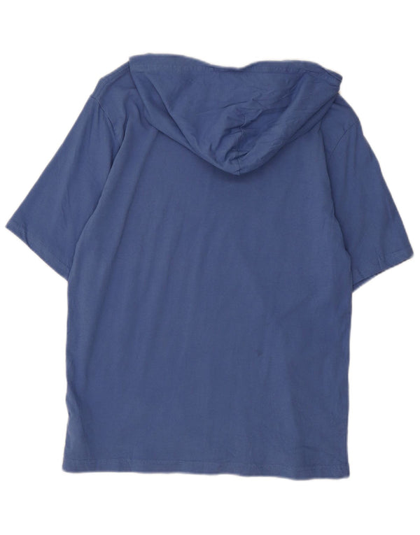 Polo Ralph Lauren Boys Hooded T-Shirt Top 15-16 Years XL Blue Cotton