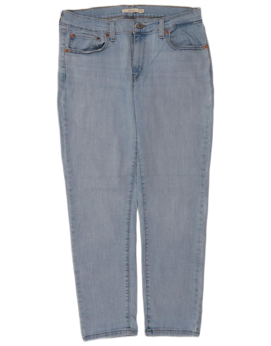 Calça jeans feminina Boyfriend Slim LEVI'S W30 L27 algodão azul