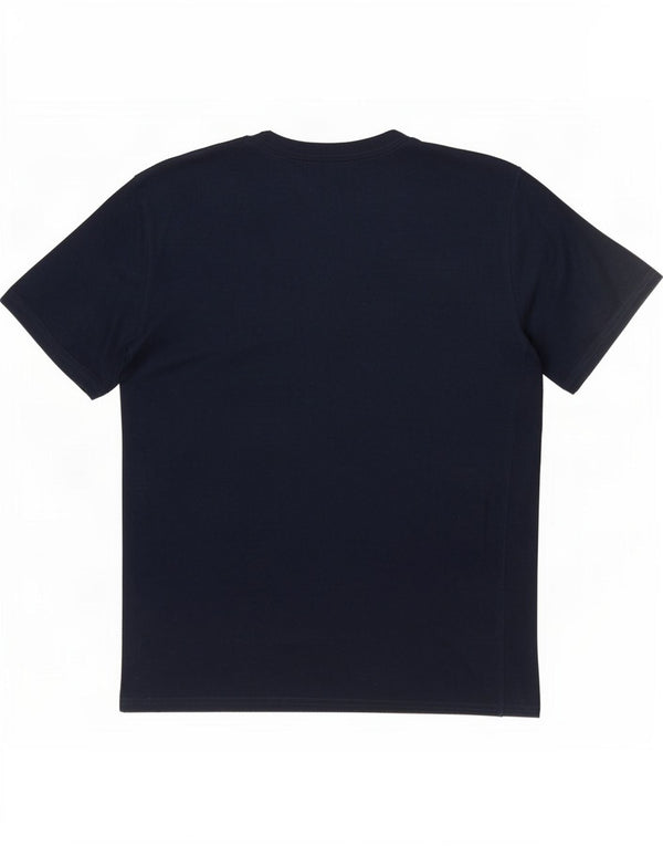 Camiseta Nike Masculina Dri Fit Top Pequeno Poliéster Azul Marinho