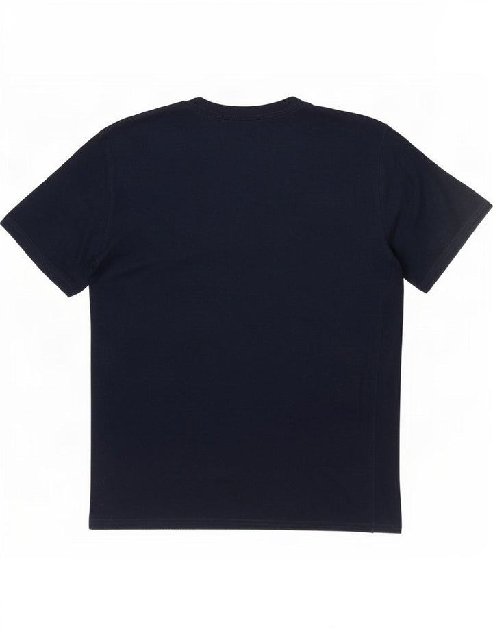 Camiseta Nike Masculina Dri Fit Top Pequeno Poliéster Azul Marinho