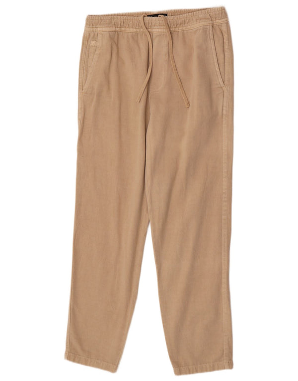 Calça cargo reta masculina Zara médio W31 L30 algodão bege