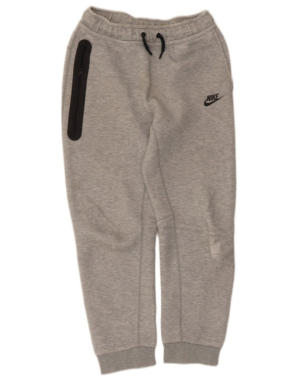 Calça de treino Nike Boys Joggers 12-13 anos grande cinza algodão