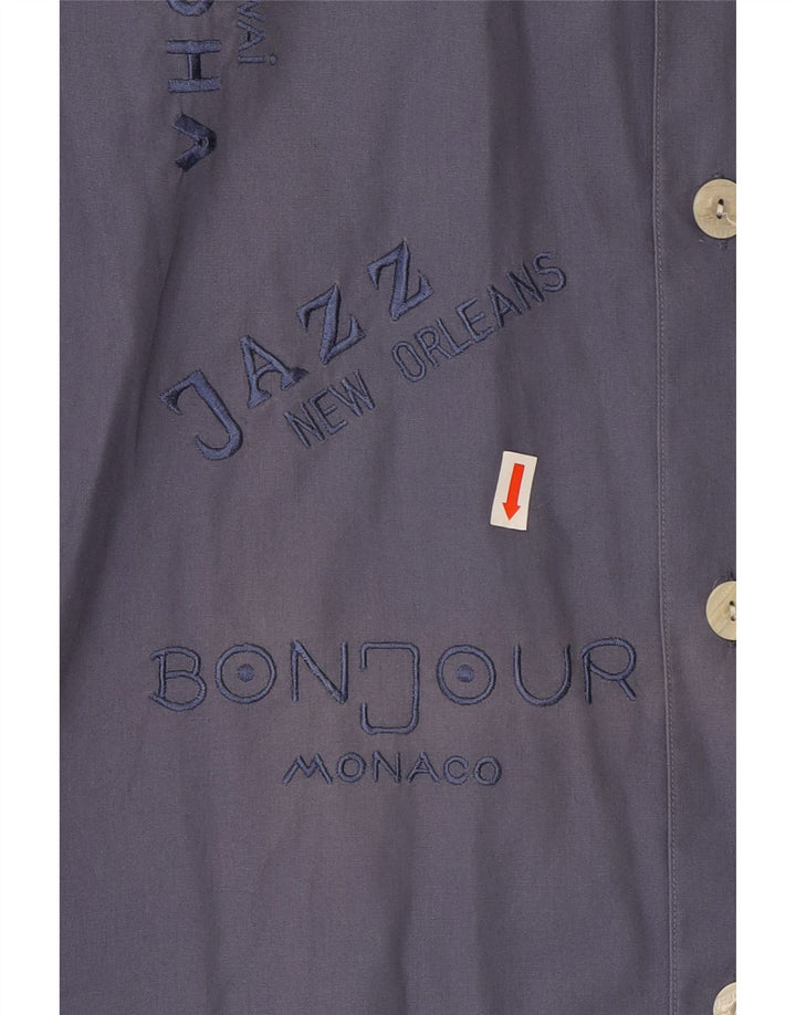 Camisa gráfica masculina CARNABY'S grande azul marinho