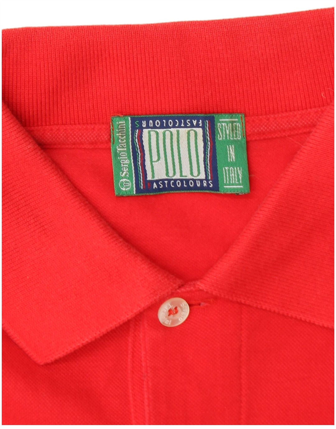 Camisa pólo masculina SERGIO TACCHINI XL vermelha