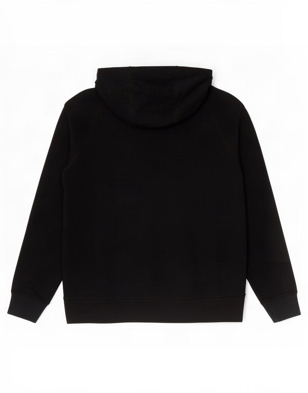 Suéter Nike feminino com capuz e zíper oversized UK 6 XS algodão preto