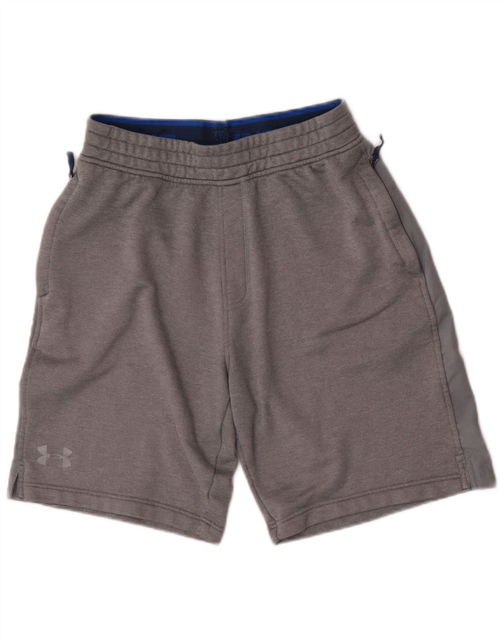 Shorts esportivos masculinos Under Armour cinza médio