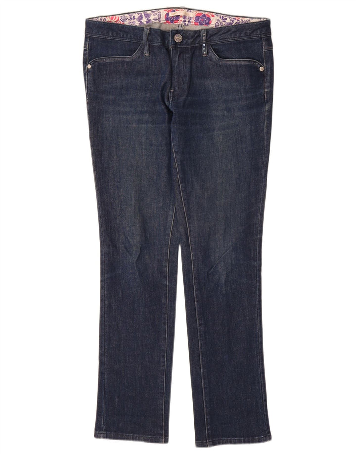 Jeans Slim Feminino Levi's W32 L30 Azul Marinho