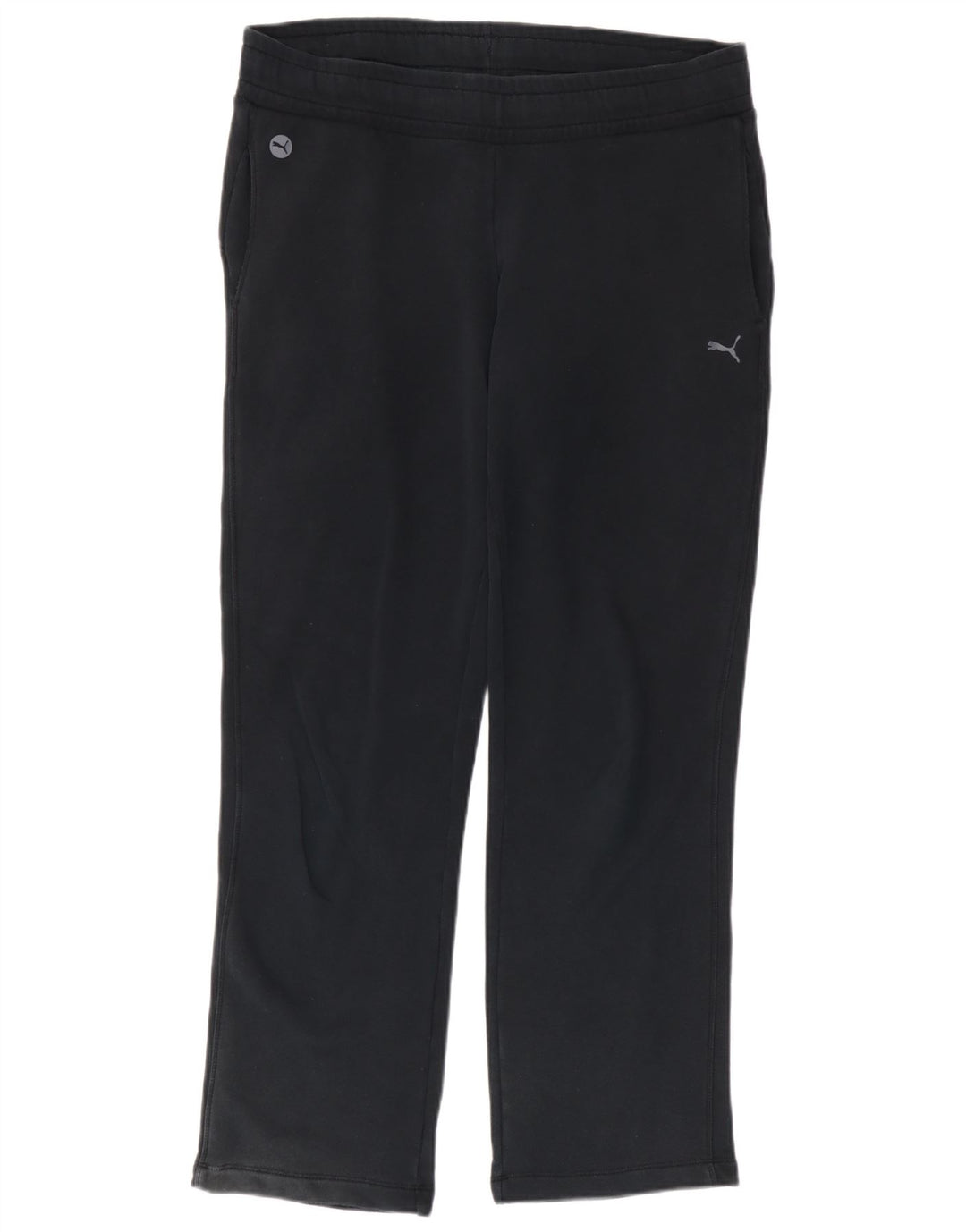 Calça de treino feminina Puma UK 14 grande preta