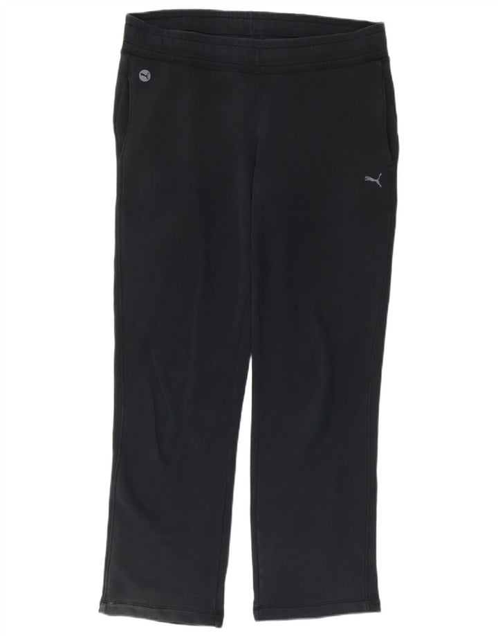 Calça de treino feminina Puma UK 14 grande preta