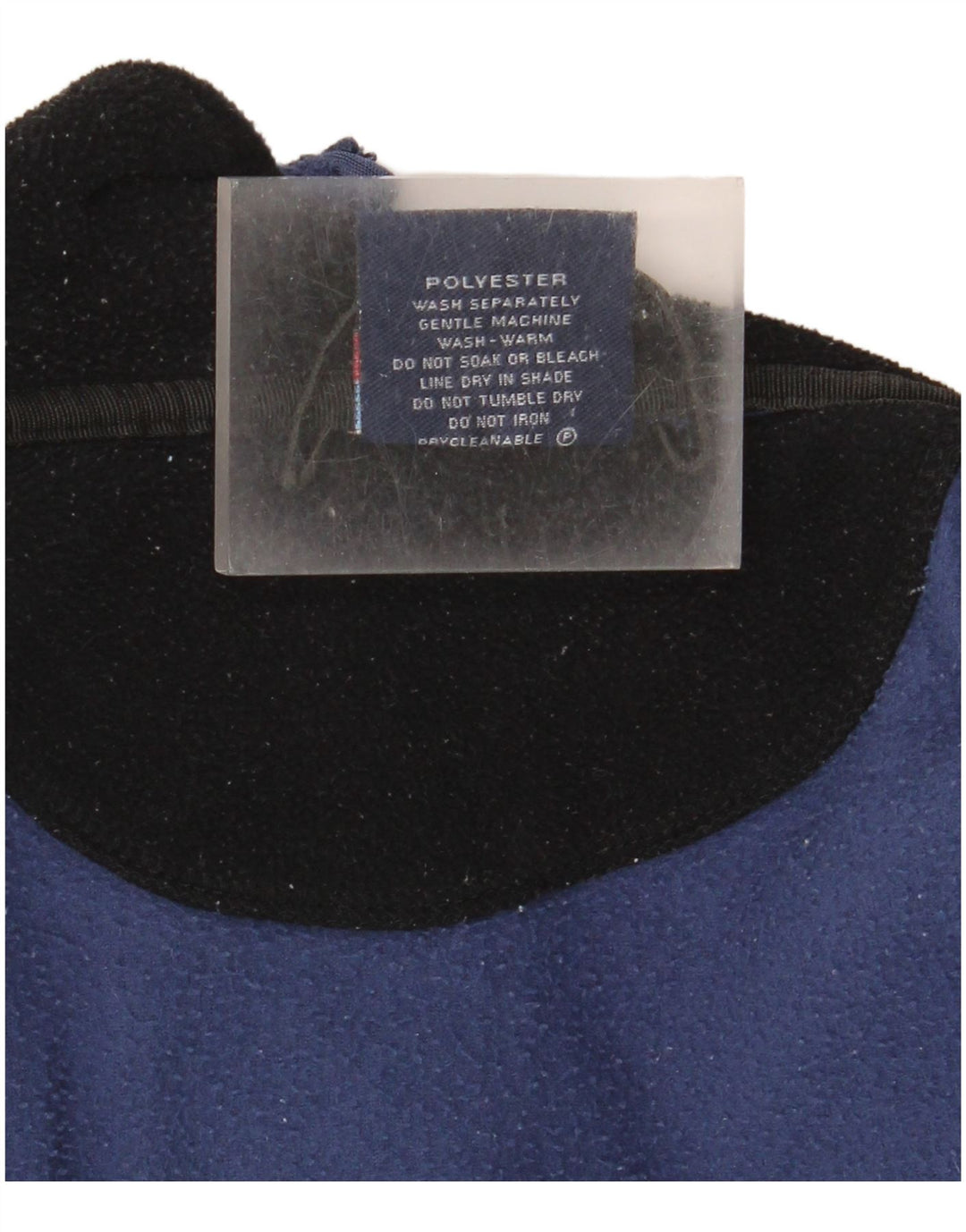 Suéter de lã masculino Marks & Spencer Blue Harbor com zíper e gola média azul marinho