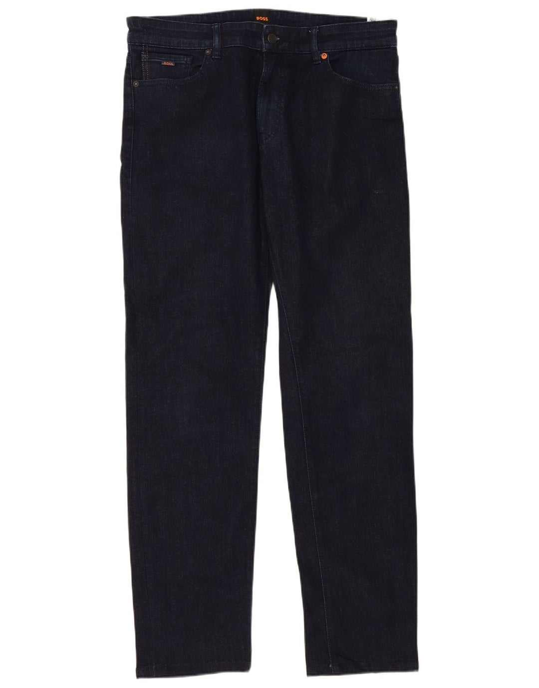 Hugo Boss Jeans Slim Feminino W36 L34 Azul Marinho Algodão