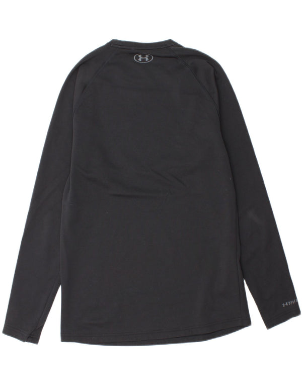 UNDER ARMOUR Mens Cold Gear Top Manga Longa Grande Preto