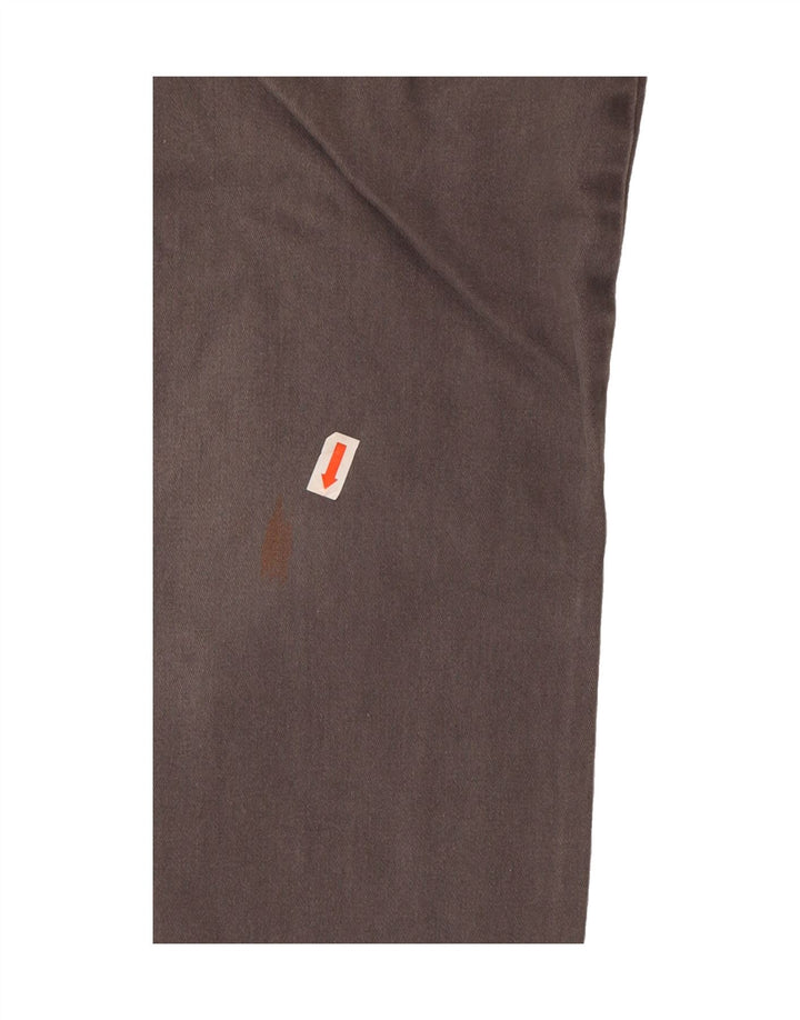 ALL SAINTS Mens Straight Chino Trousers W32 L31 Brown Viscose Vintage All Saints and Second-Hand All Saints from Messina Hembry 