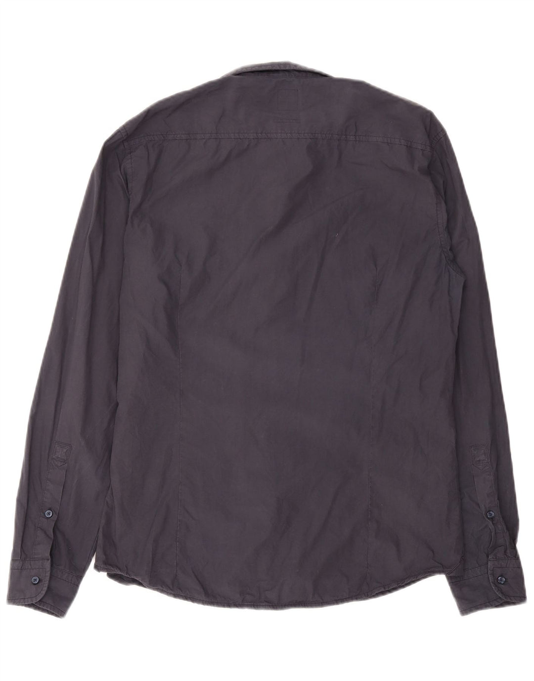 Camisa Slim Fit Masculina Hugo Boss Grande Algodão Azul Marinho