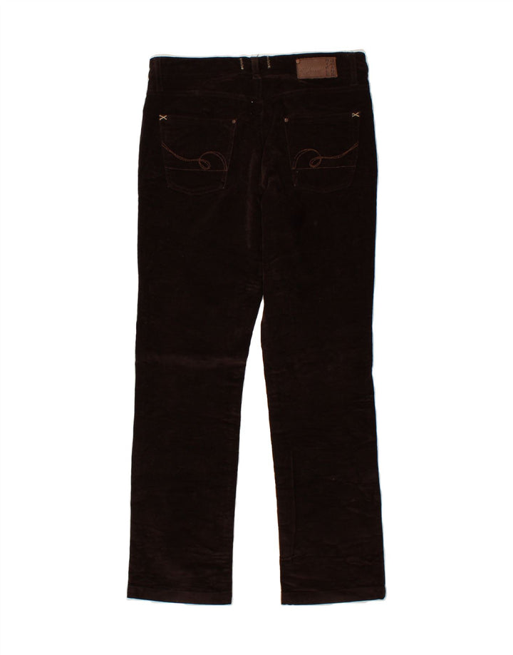 RIFLE Womens Straight Corduroy Trousers W28 L29 Brown Cotton Vintage Rifle and Second-Hand Rifle from Messina Hembry 