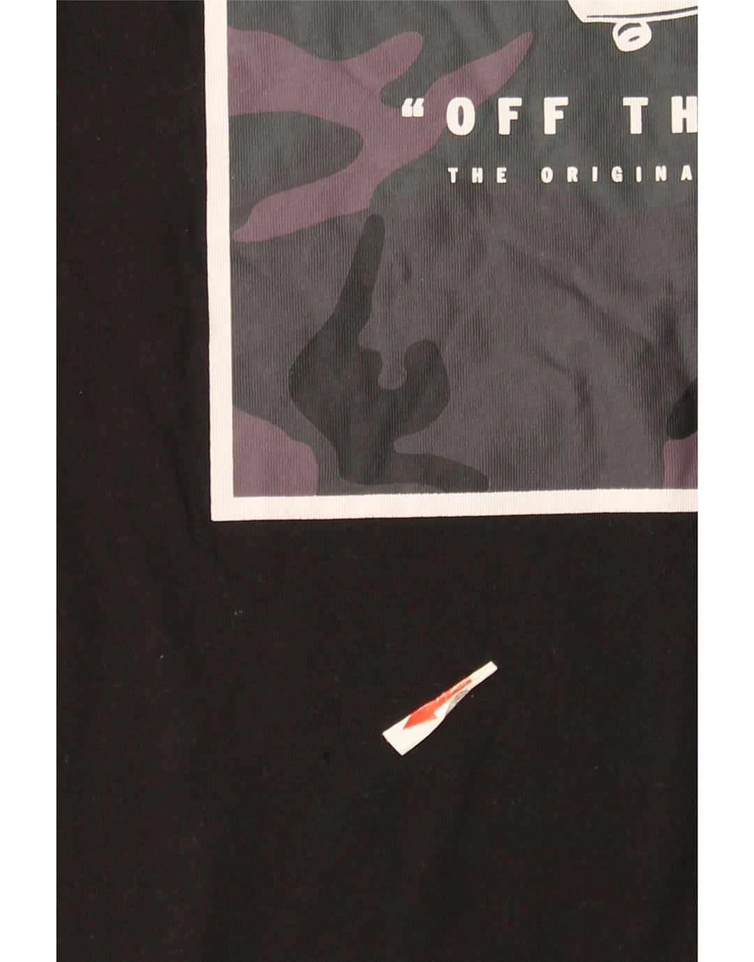 Camiseta masculina Vans Custom Fit Graphic Top Médio Algodão Preto