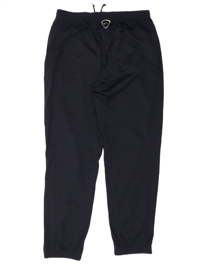 Calça de treino masculina Nike Dri Fit joggers grande poliéster azul marinho