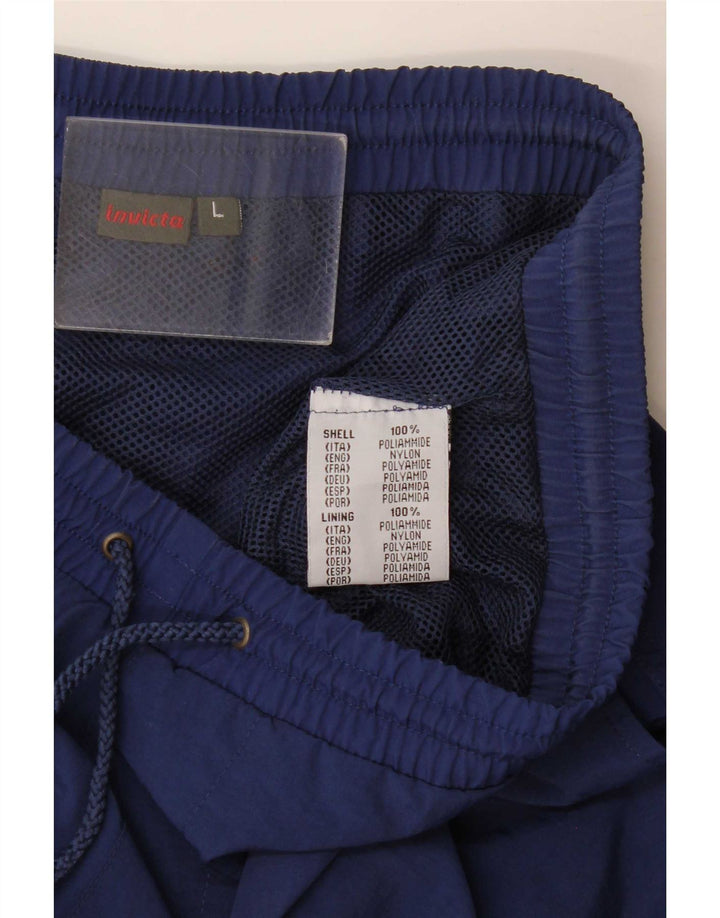 Shorts de natação masculino Invicta grande poliamida azul marinho