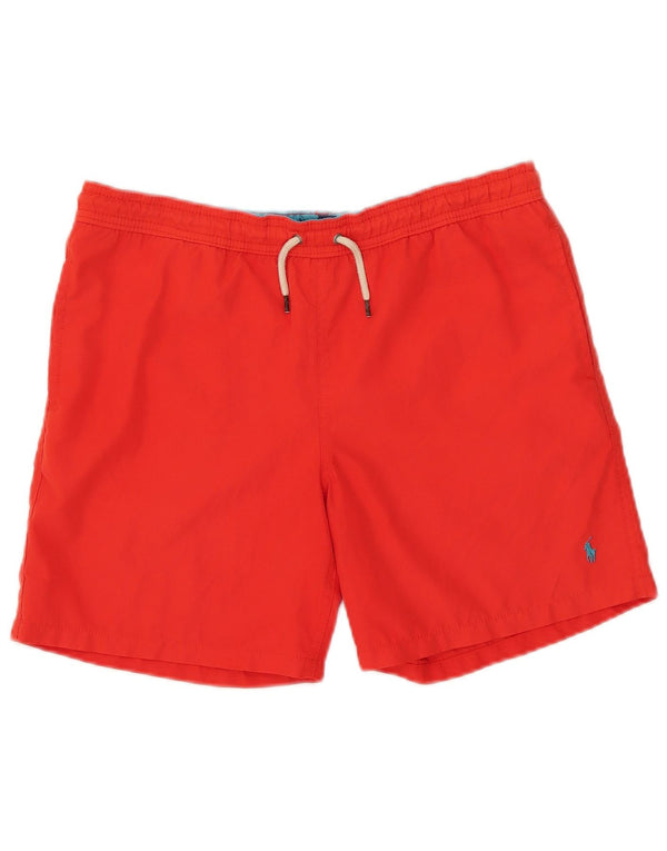 Polo Ralph Lauren Meninos Calções de Natação 15-16 Anos XL Vermelho