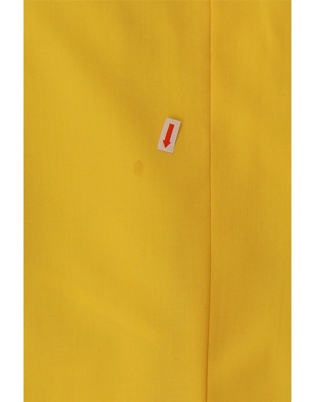 Jaqueta blazer masculina VINTAGE com 2 botões Reino Unido 40 grande lã amarela