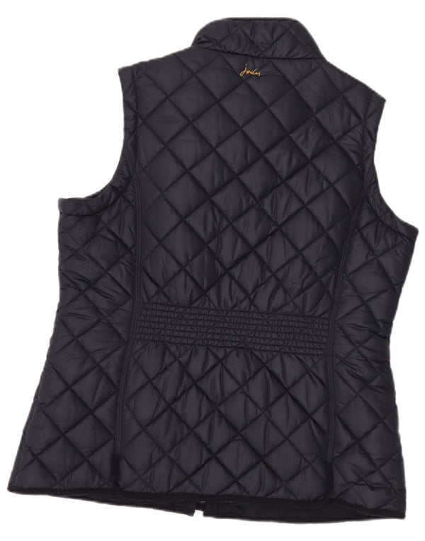 Gilet feminino acolchoado Joules UK 18 XL azul marinho poliéster