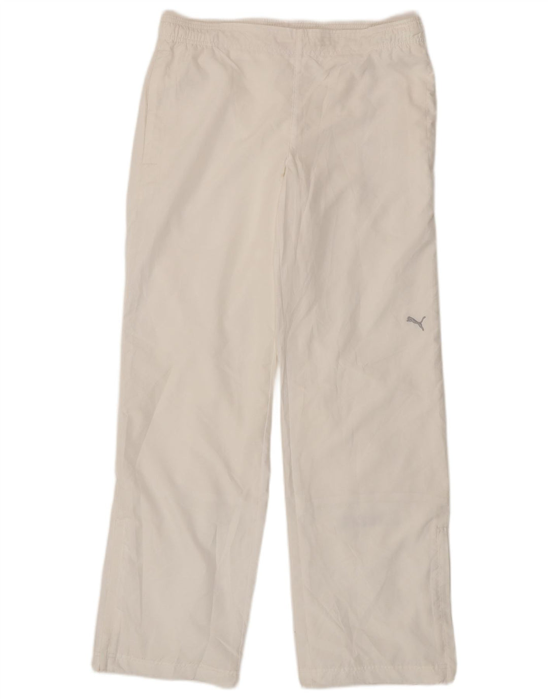 Calça de treino feminina Puma UK 14 grande branca
