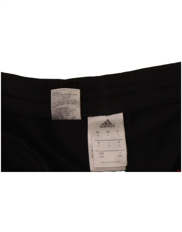 Adidas Mens Treino Calças Joggers Grande Poliéster Preto