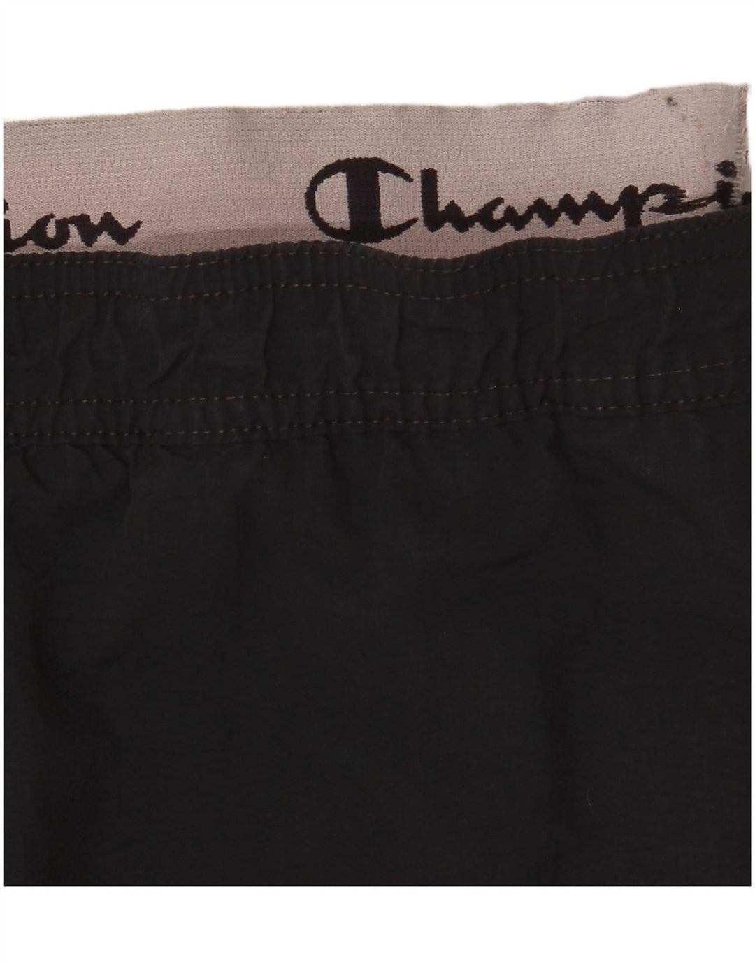 Shorts esportivos gráficos masculinos Champion grande bloco colorido preto