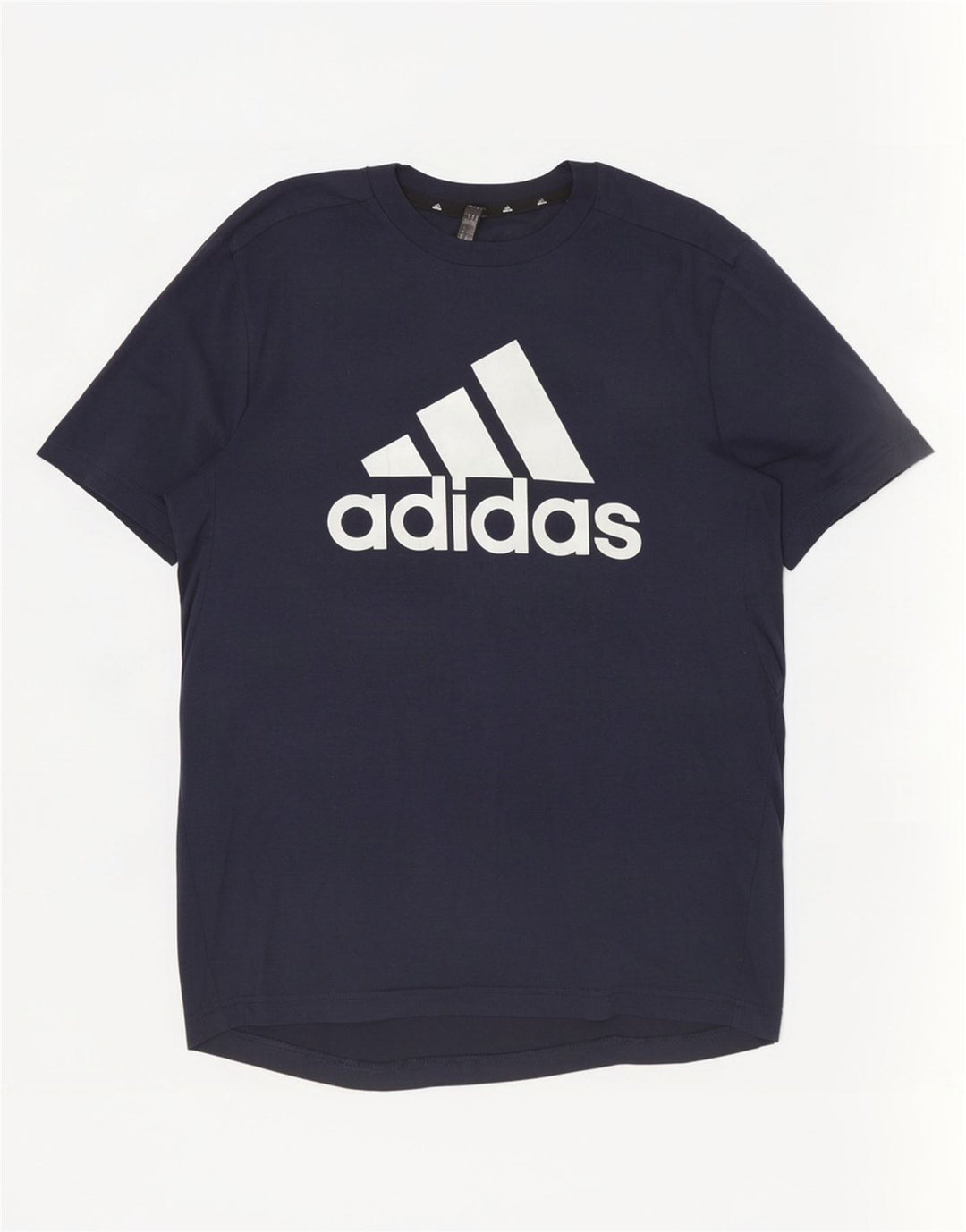 Camiseta Adidas Masculina Aeroready Graphic Top Pequeno Azul Marinho Poliéster