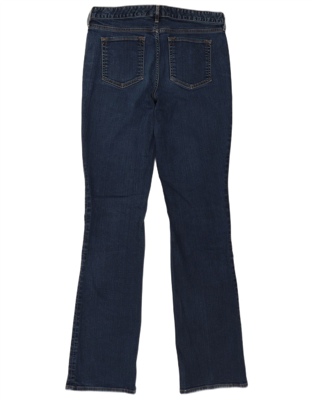 EDDIE BAUER Calça jeans feminina Curvy Bootcut US 10 Grande W32 L35 Azul Algodão