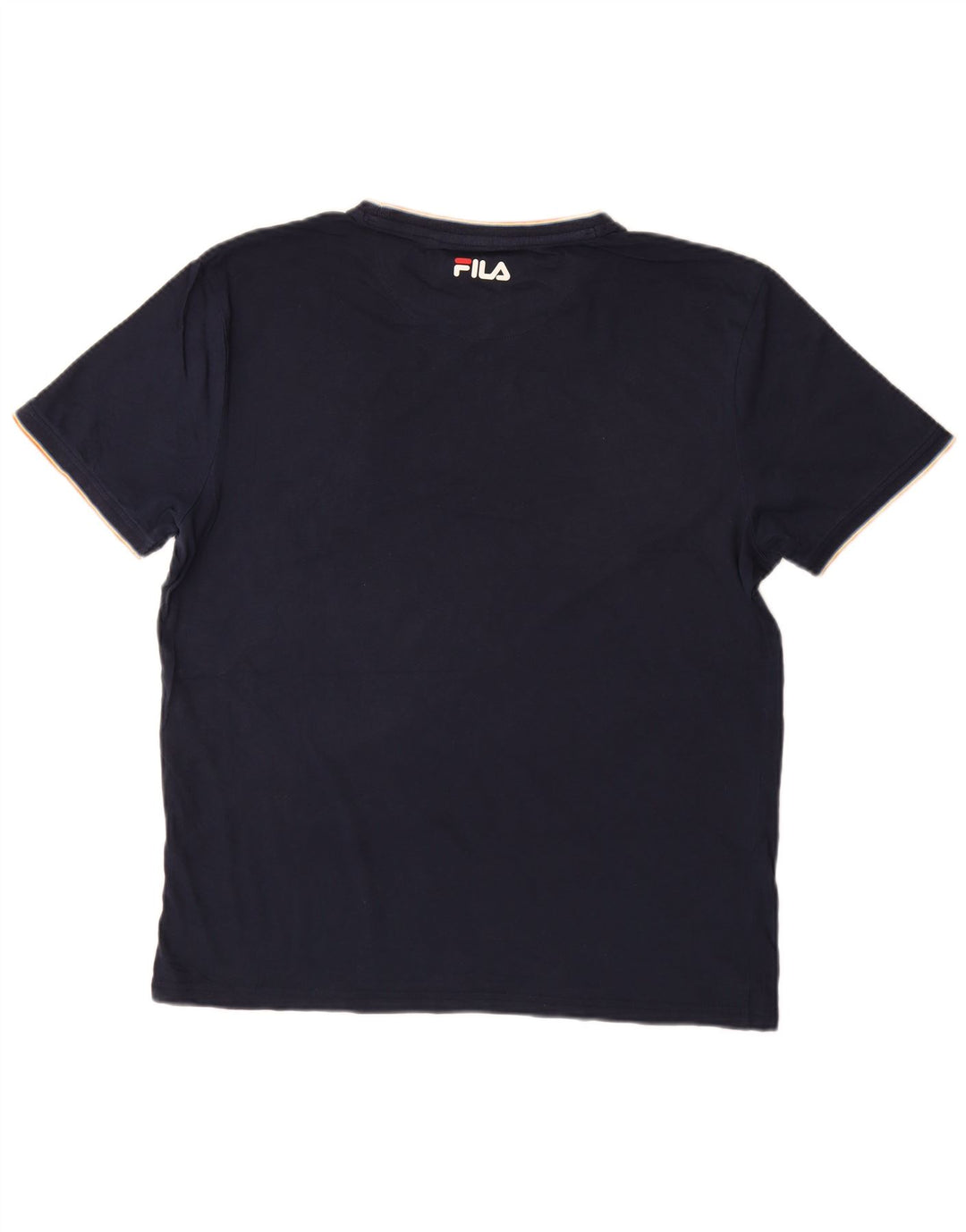 Camiseta masculina Fila Top grande azul marinho