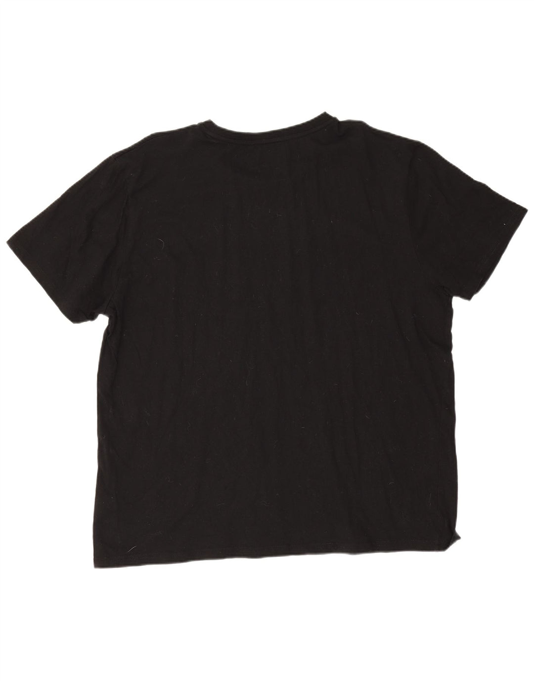Camiseta masculina Fila Top 3XL algodão preto