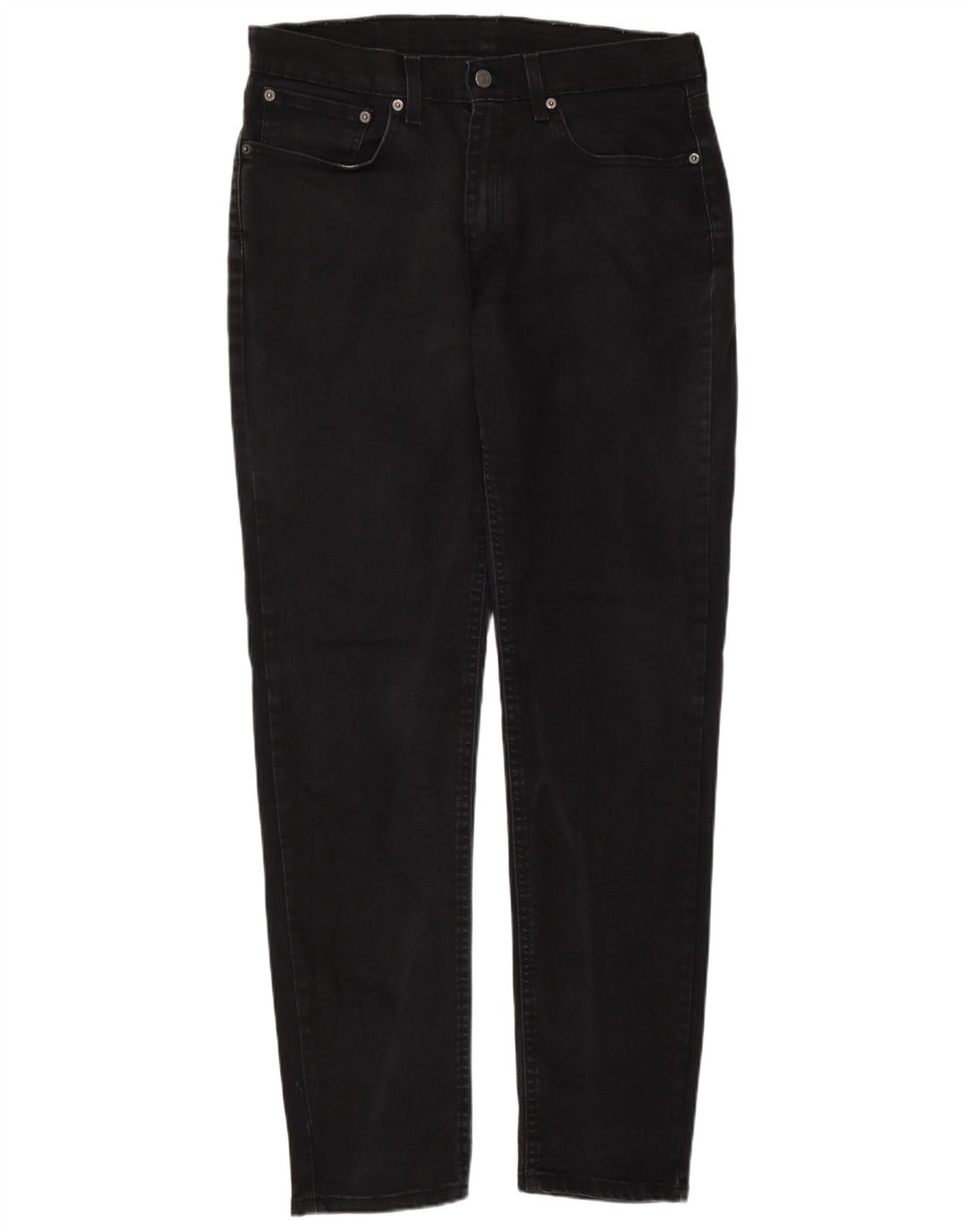 Levi's Masculino 531 Slim Jeans W34 L32 Algodão Preto