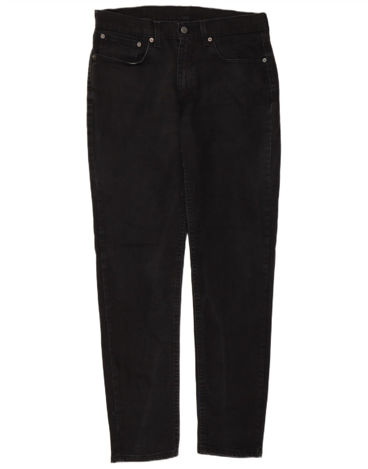 Levi's Masculino 531 Slim Jeans W34 L32 Algodão Preto