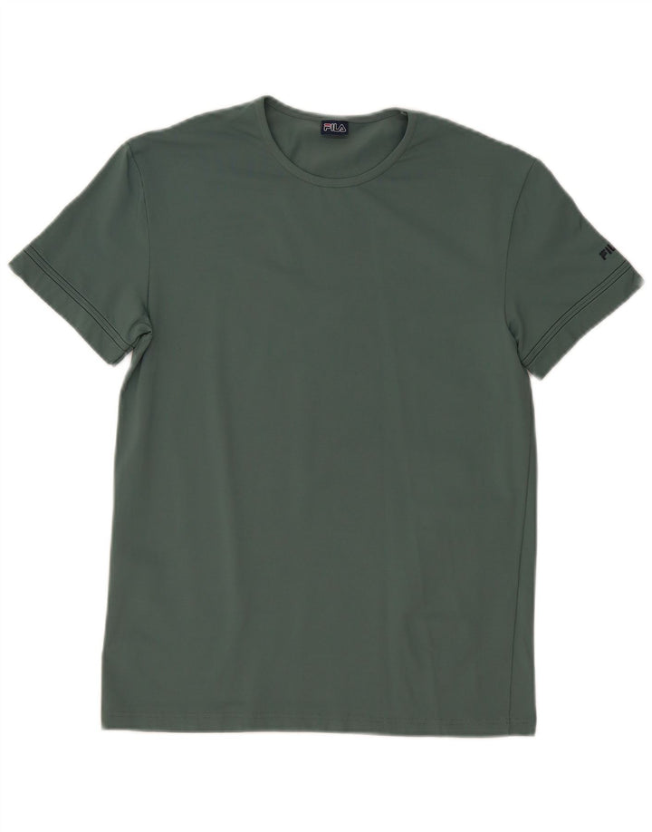 Fila Camiseta Feminina Top UK 10 Pequena Verde