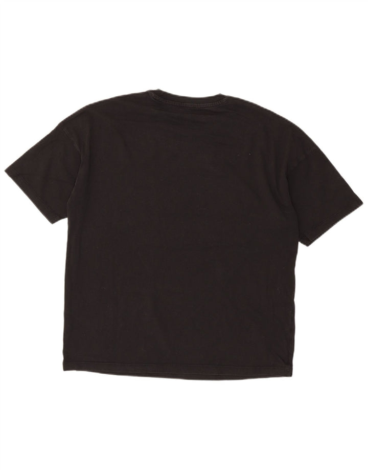 Puma Camiseta Feminina Graphic Top UK 14 Médio Preto