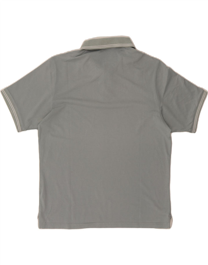 CHAMPION Mens Polo Shirt Medium Blue Cotton Vintage Champion and Second-Hand Champion from Messina Hembry 