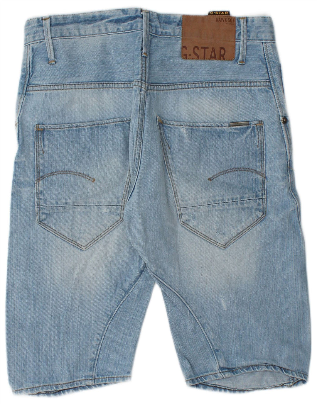 Shorts jeans masculino G-Star W31 algodão azul médio