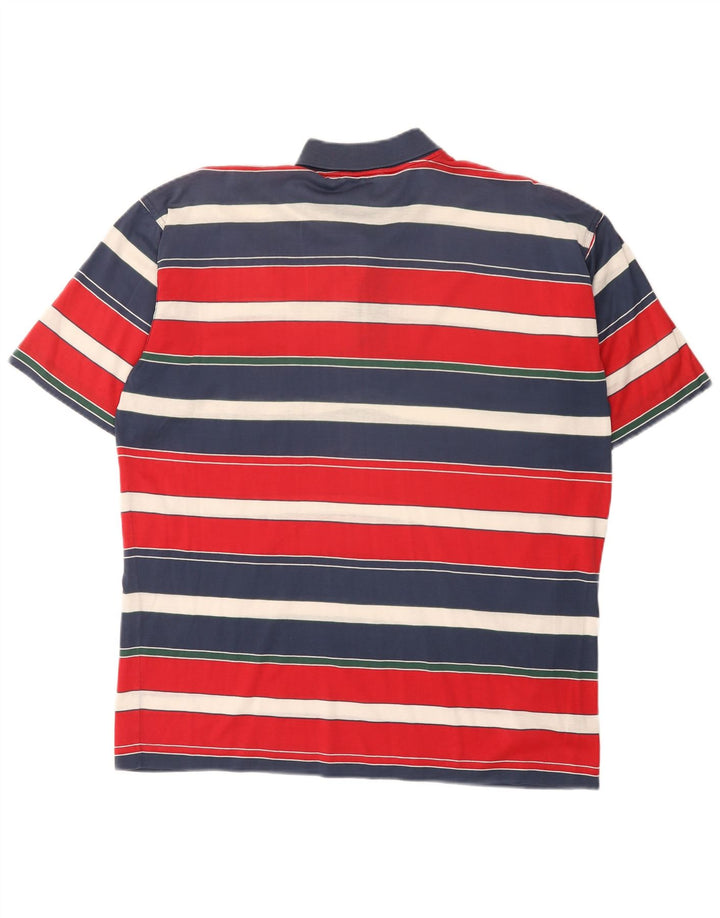 Camisa polo masculina Paul & Shark Yachting grande listrada multicolorida