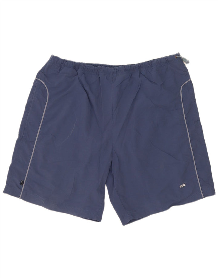 Shorts esportivos masculinos Nike XL azul marinho poliéster