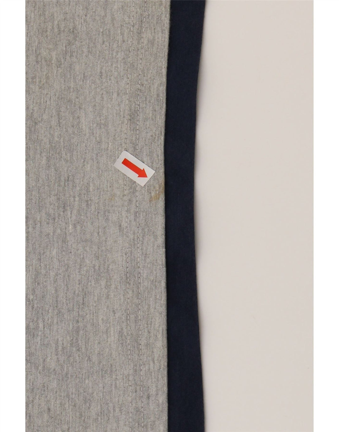 Top gráfico masculino ELLESSE manga comprida XL algodão cinza