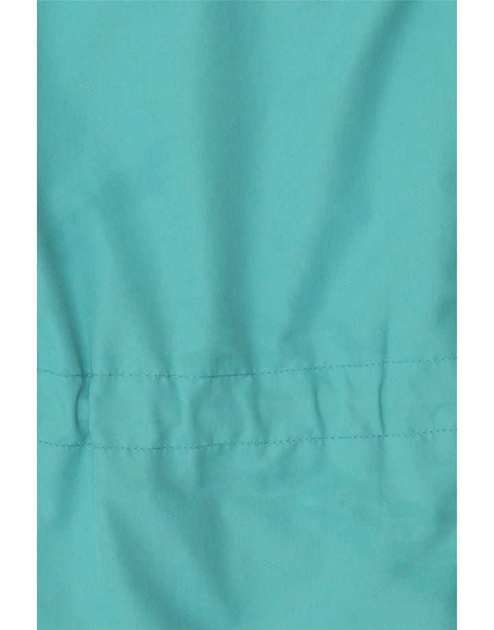 ELHO Mens Hooded Rain Jacket IT 48 Medium Blue Vintage Elho and Second-Hand Elho from Messina Hembry 