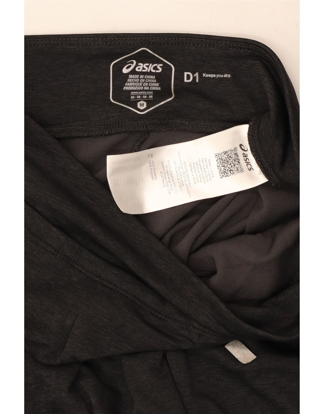 Calça de treino feminina Asics Joggers UK 12 poliéster cinza médio