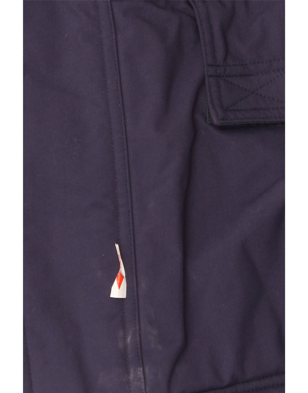 Jaqueta corta-vento masculina Reusch UK 40 grande azul marinho poliamida