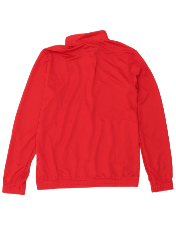 Adidas Mens Aeroready Tracksuit Top Jaqueta Médio Poliéster Vermelho